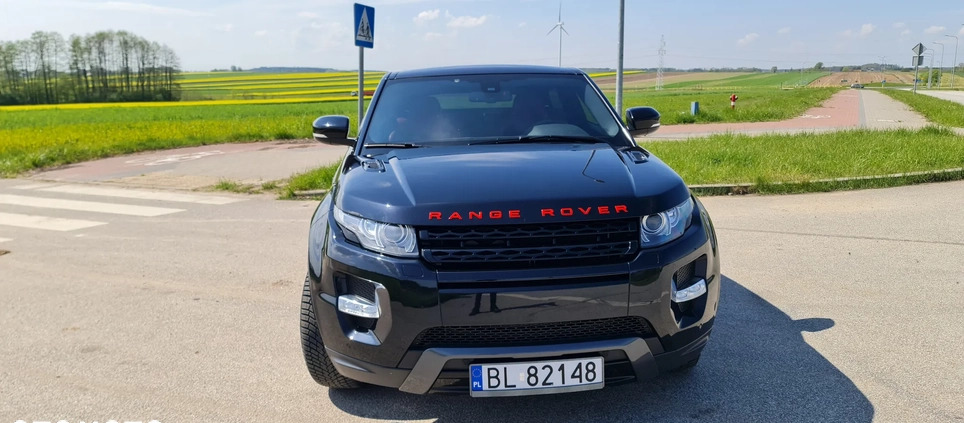 Land Rover Range Rover Evoque cena 82500 przebieg: 76000, rok produkcji 2011 z Łomża małe 704